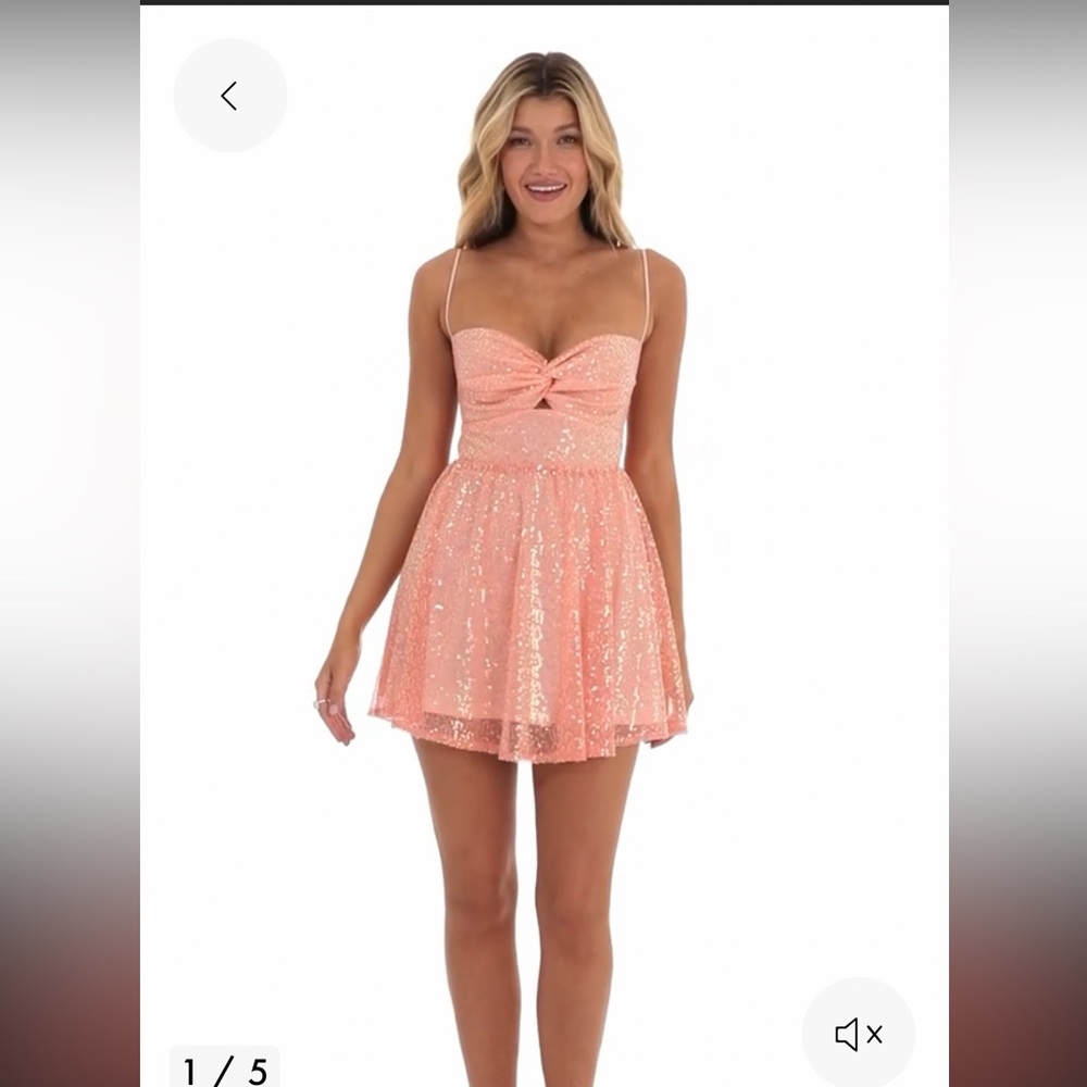 Holiday or special occasion sparkly dress